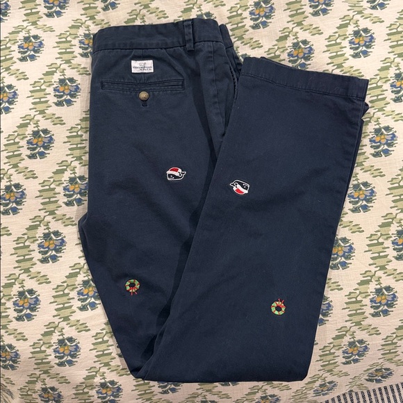 Vineyard Vines Other - Vineyard Vines Christmas embroidered Breaker Pant 34x34